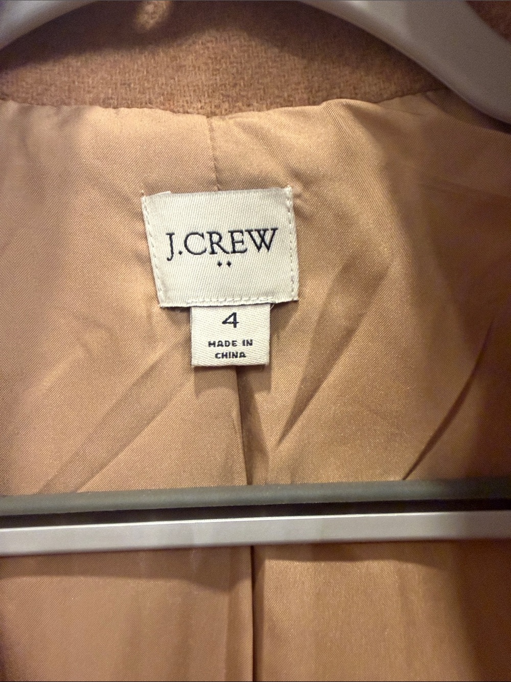 J. Crew Camel Stadium-Cloth Cocoon
Coat - Picture 2 of 6